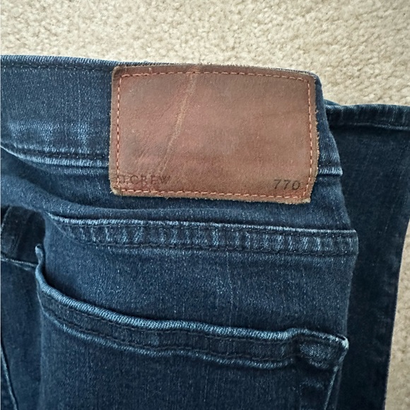 Jcrew 770 Straight Denim Jeans Size 32x30 - Picture 4 of 4